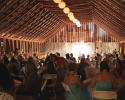 Reception and Barn Weddings all in the same space.
Chairs, tables and linens included in all packages.