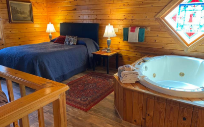 click here to see our rustic romance cabin